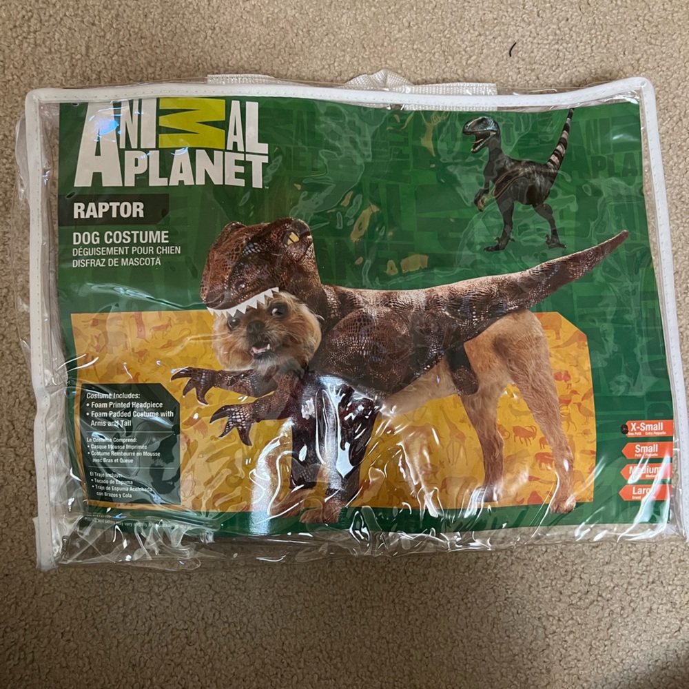 Animal Planet Raptor Dog Costume